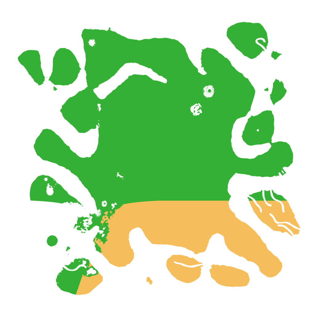 Biome Rust Map: Procedural Map, Size: 4000, Seed: 123607