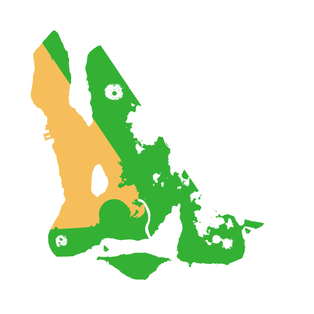 Biome Rust Map: Procedural Map, Size: 2754, Seed: 2769