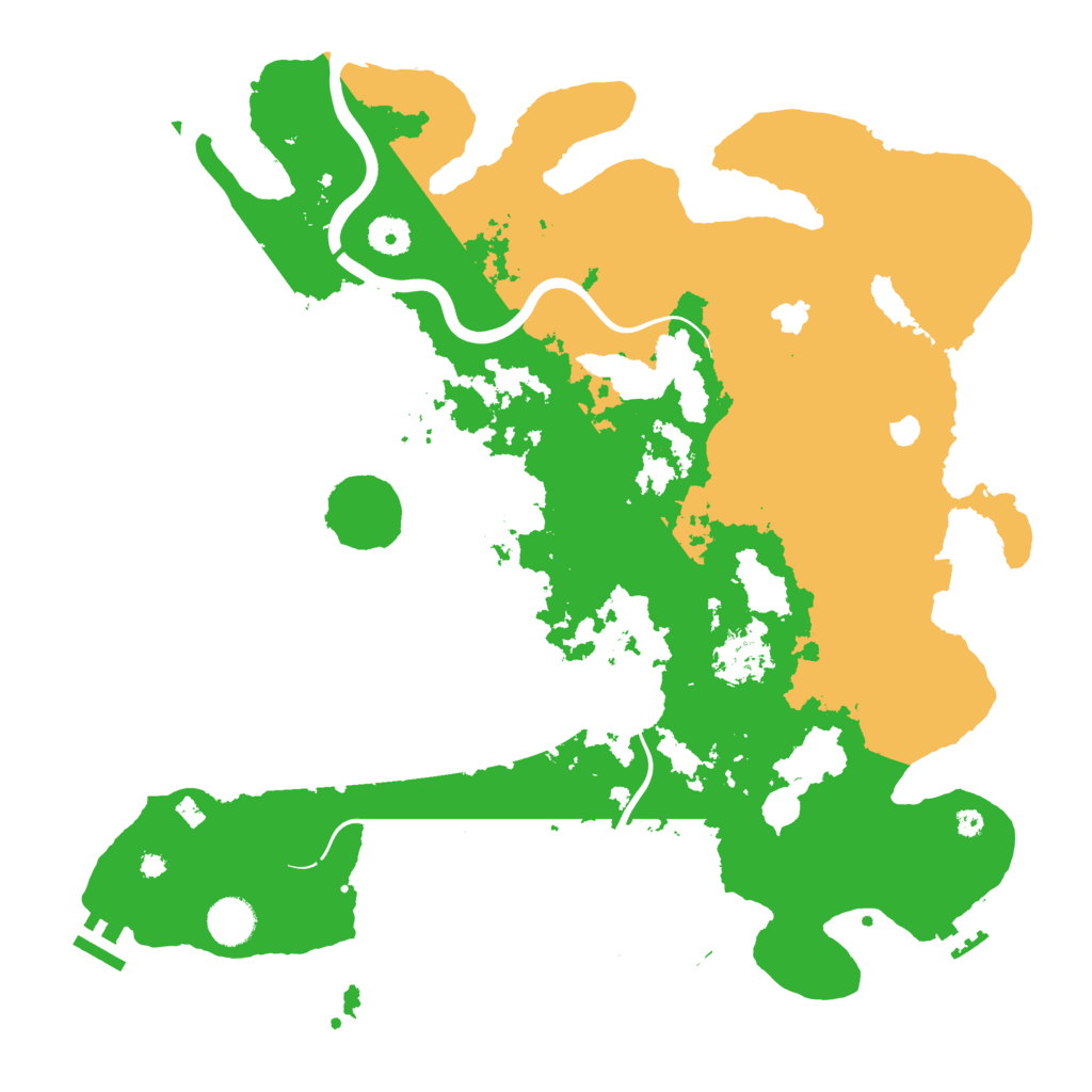 Biome Rust Map: Procedural Map, Size: 4000, Seed: 1592776948