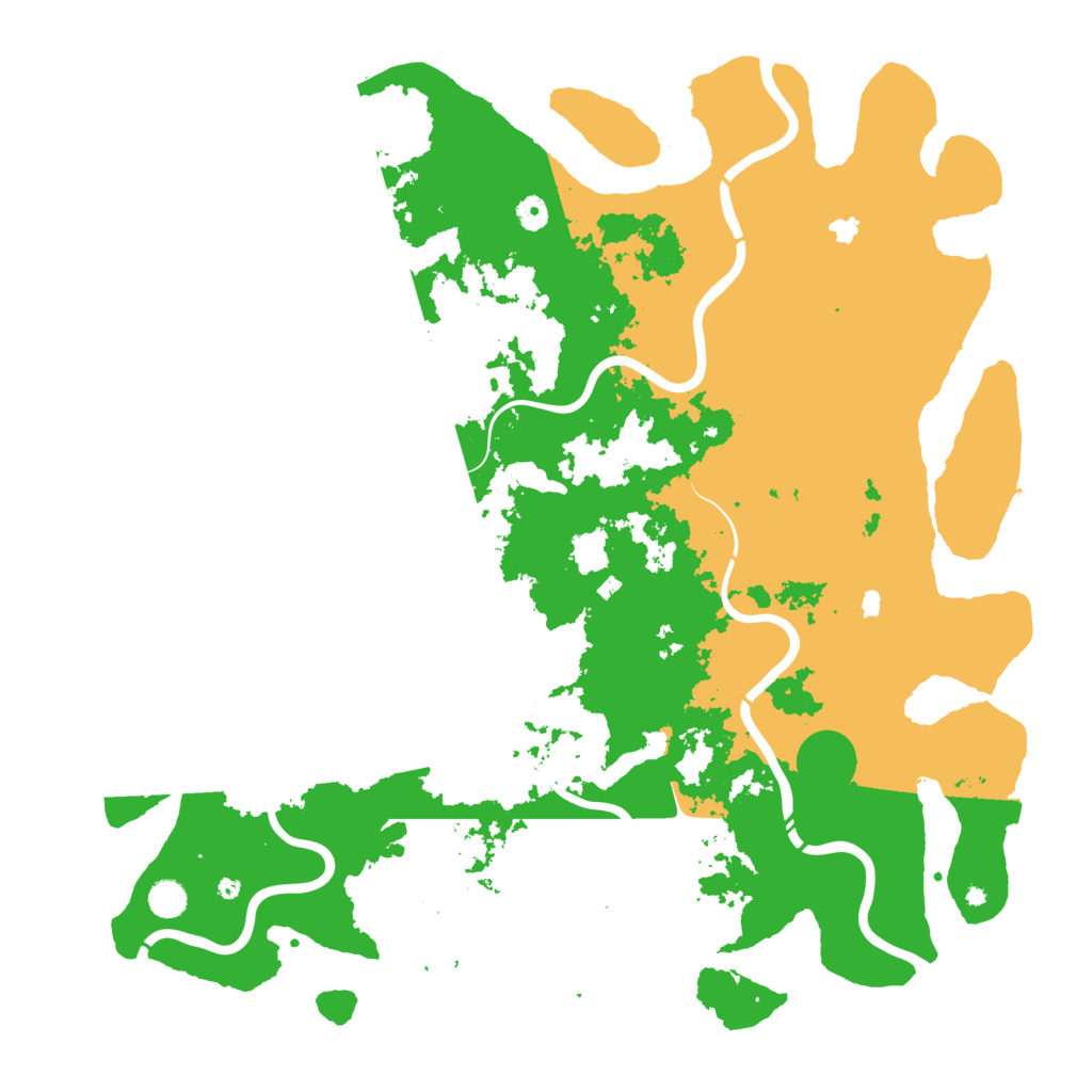Biome Rust Map: Procedural Map, Size: 5000, Seed: 16122021