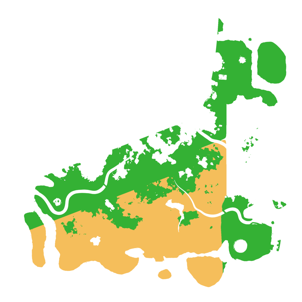 Biome Rust Map: Procedural Map, Size: 4000, Seed: 701147