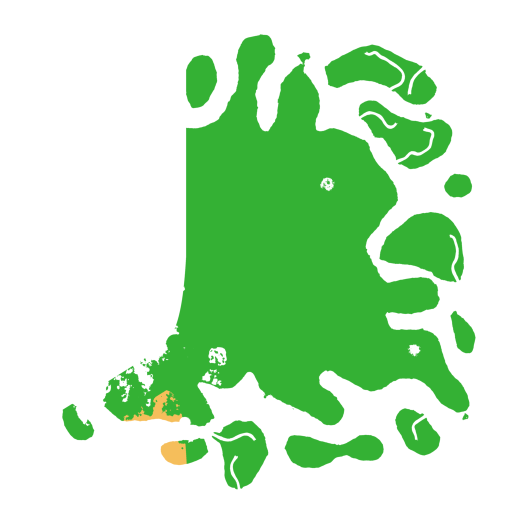 Biome Rust Map: Procedural Map, Size: 4000, Seed: 961343