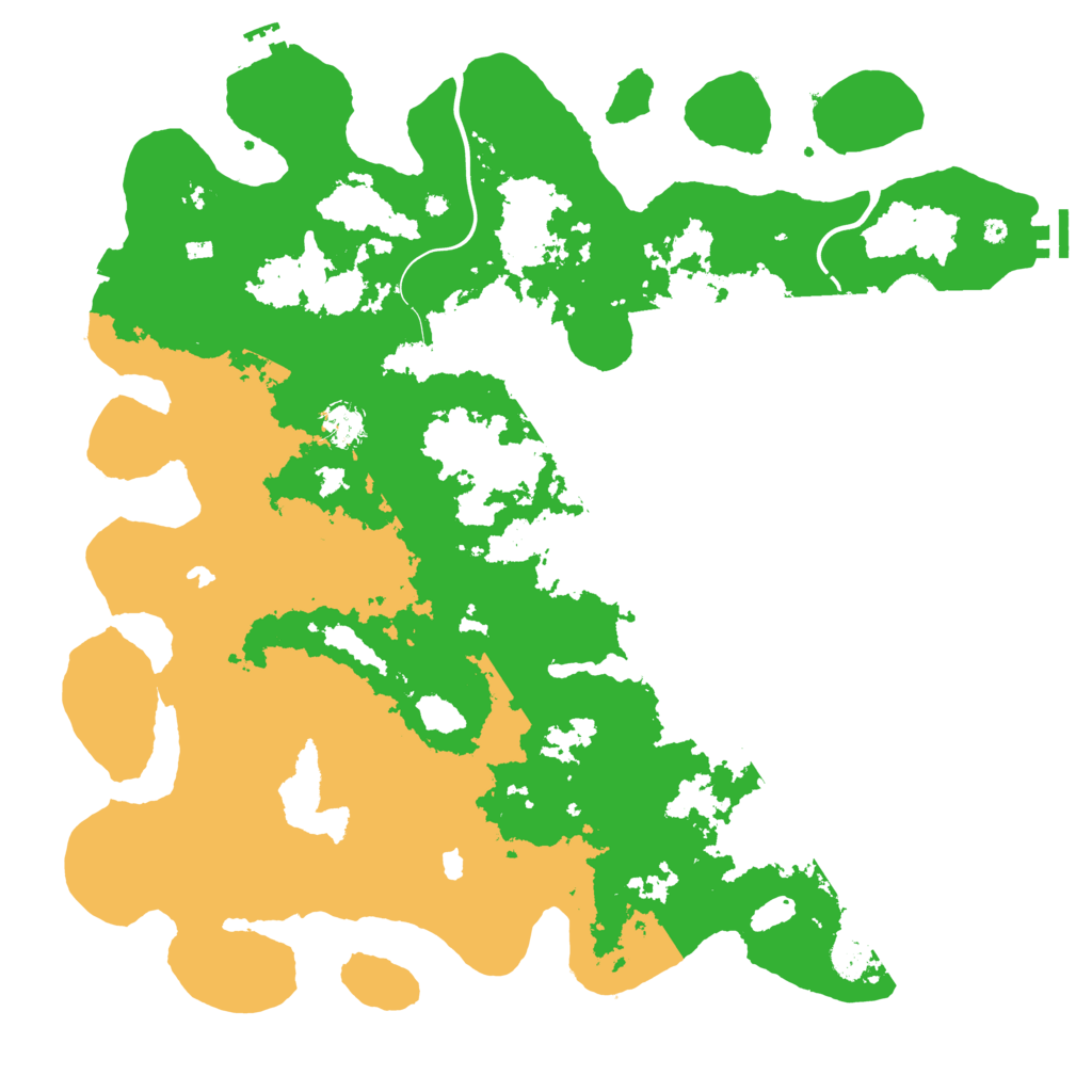 Biome Rust Map: Procedural Map, Size: 4500, Seed: 949632165