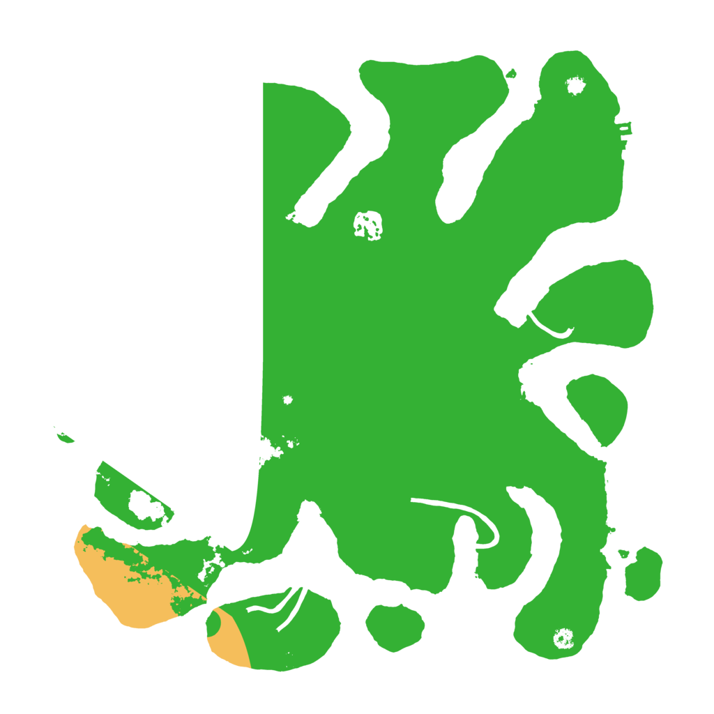 Biome Rust Map: Procedural Map, Size: 3500, Seed: 94641936