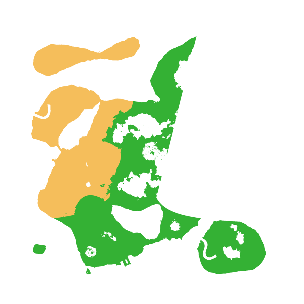 Biome Rust Map: Procedural Map, Size: 2800, Seed: 29