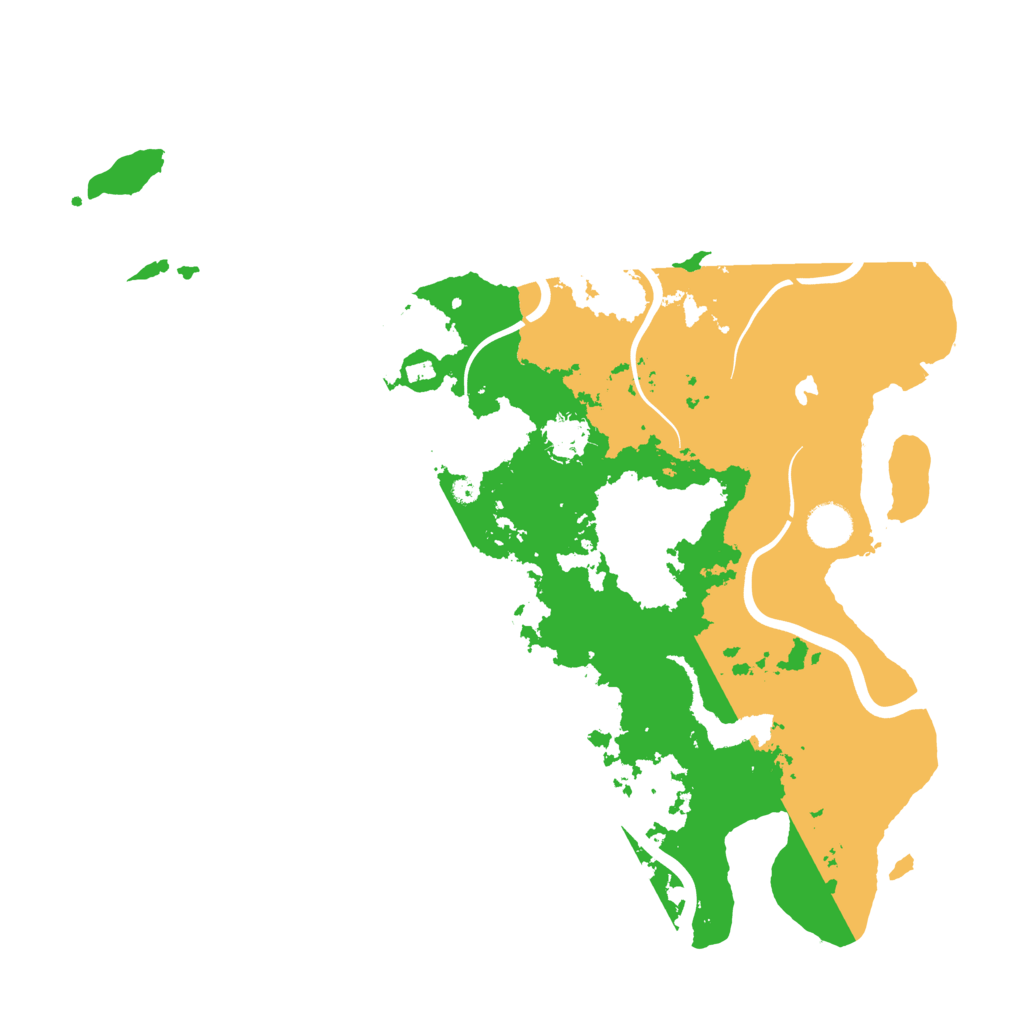 Biome Rust Map: Procedural Map, Size: 4000, Seed: 12780