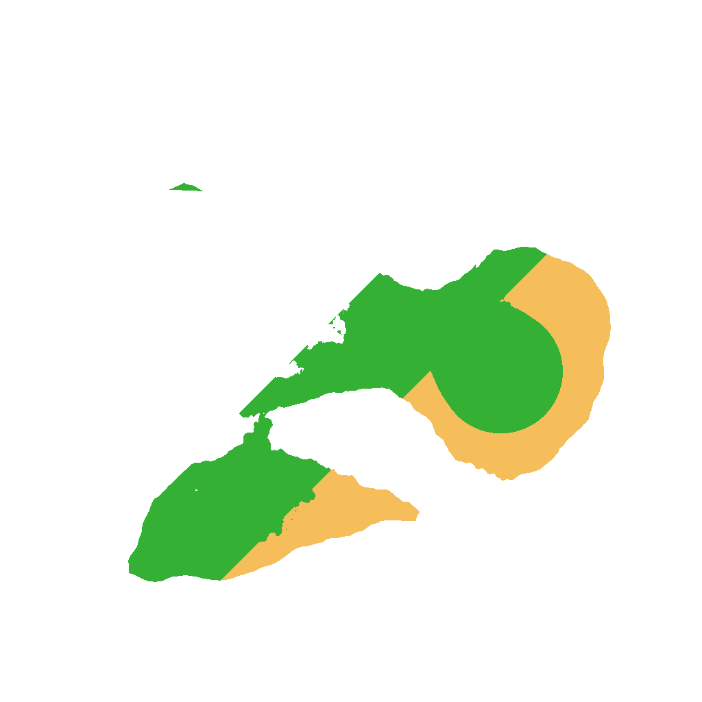 Biome Rust Map: Barren, Size: 1500, Seed: 8008135