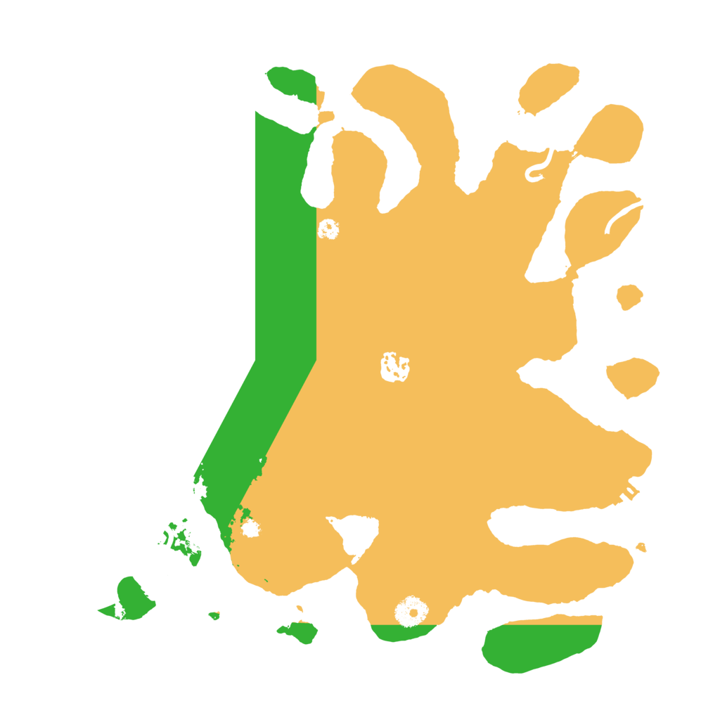 Biome Rust Map: Procedural Map, Size: 3500, Seed: 3056045