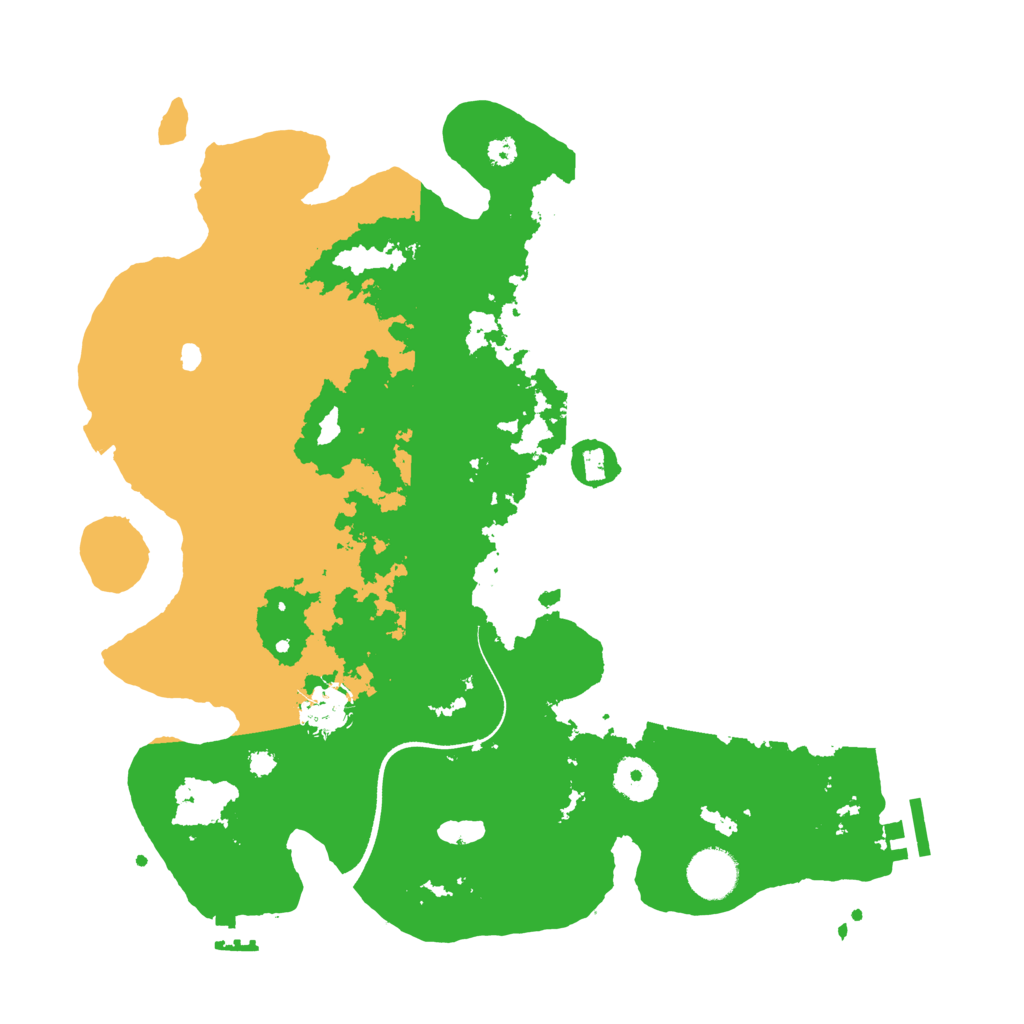 Biome Rust Map: Procedural Map, Size: 3550, Seed: 725562