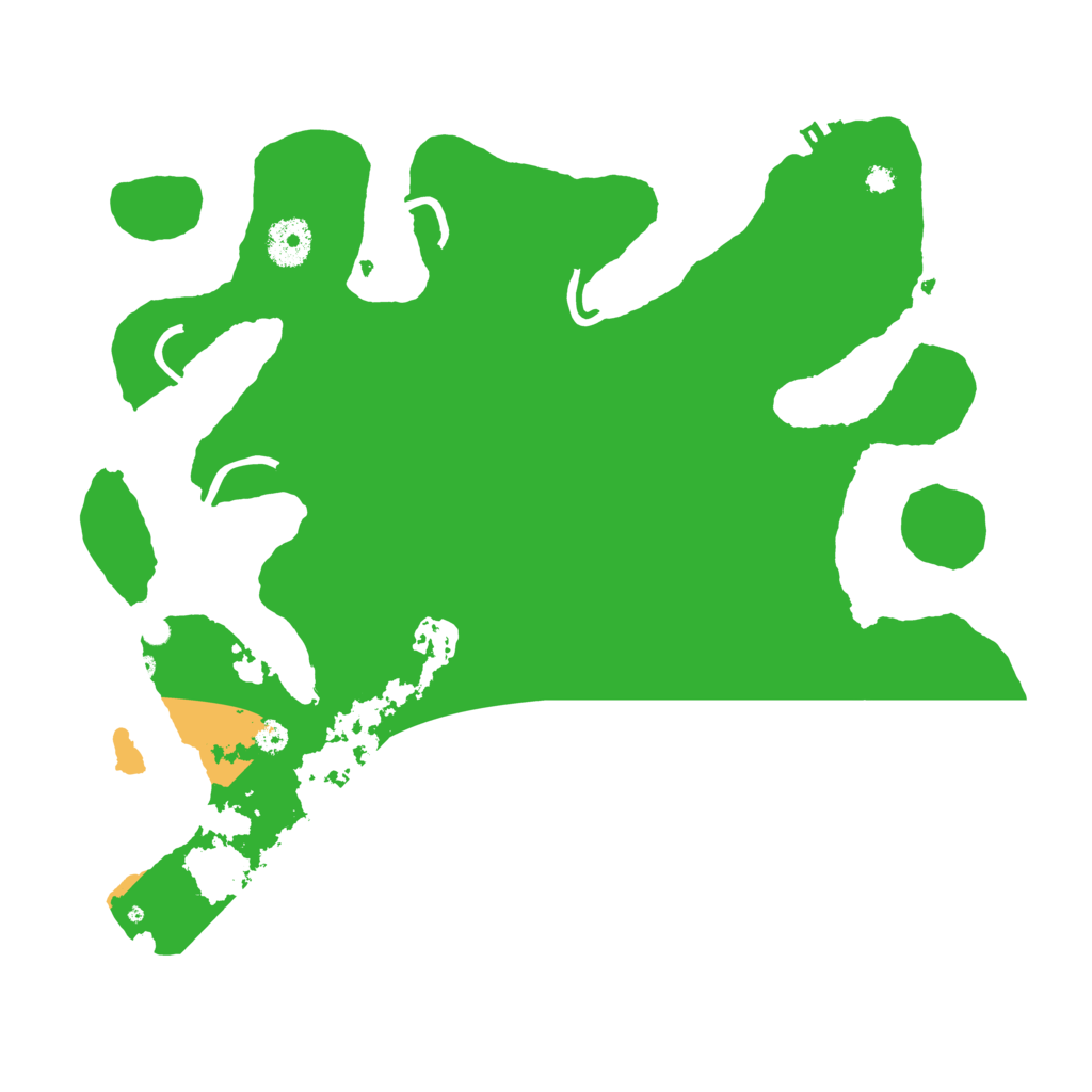 Biome Rust Map: Procedural Map, Size: 3500, Seed: 1427615523