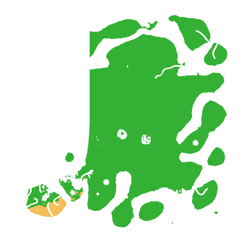 Biome Rust Map: Procedural Map, Size: 3700, Seed: 1323090381