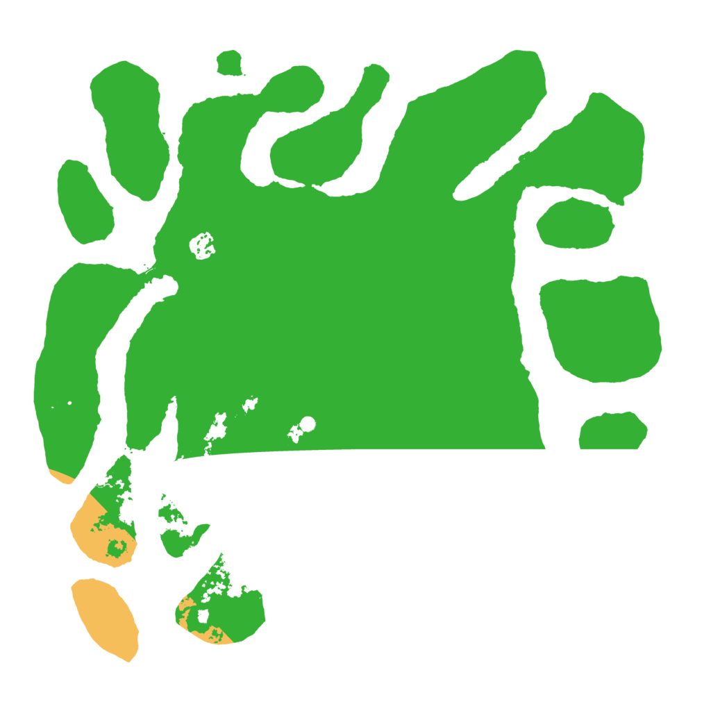 Biome Rust Map: Barren, Size: 4100, Seed: 7447