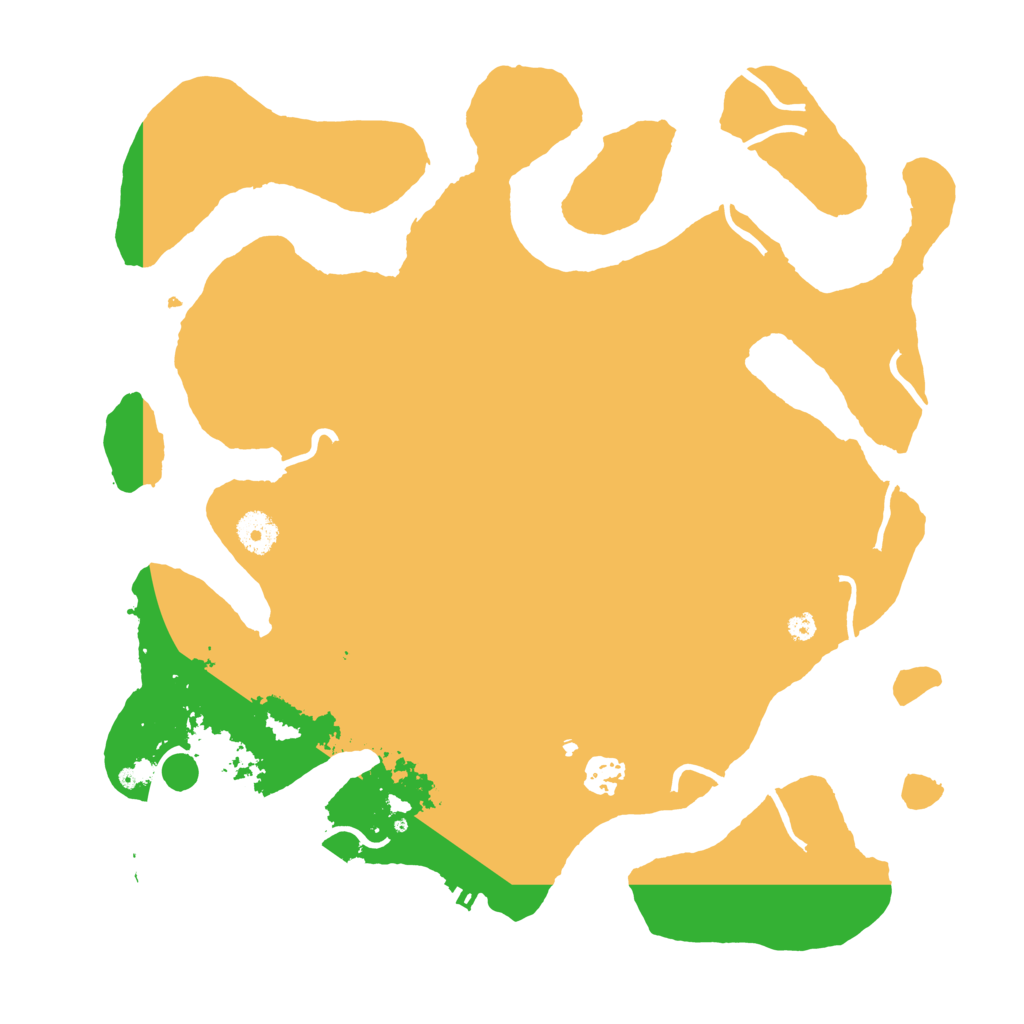 Biome Rust Map: Procedural Map, Size: 3800, Seed: 694203006