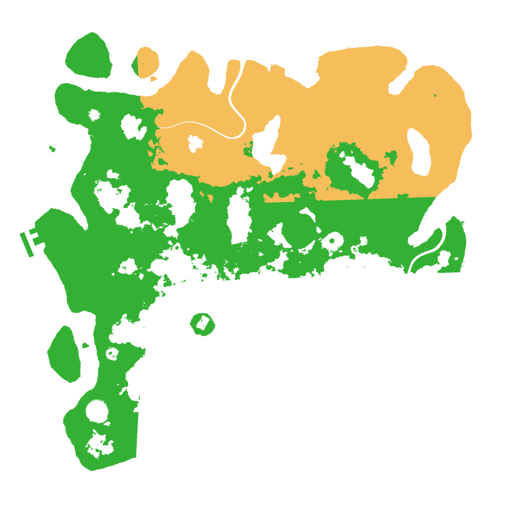 Biome Rust Map: Procedural Map, Size: 4000, Seed: 965629