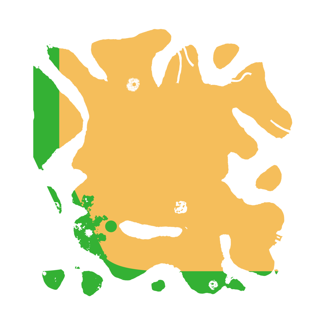 Biome Rust Map: Procedural Map, Size: 3550, Seed: 927491