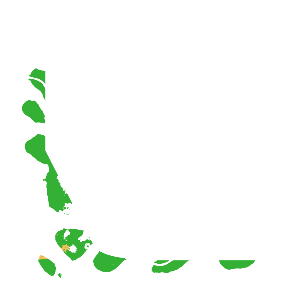 Biome Rust Map: Procedural Map, Size: 3550, Seed: 480082