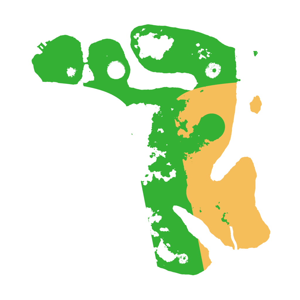 Biome Rust Map: Procedural Map, Size: 3000, Seed: 830626936