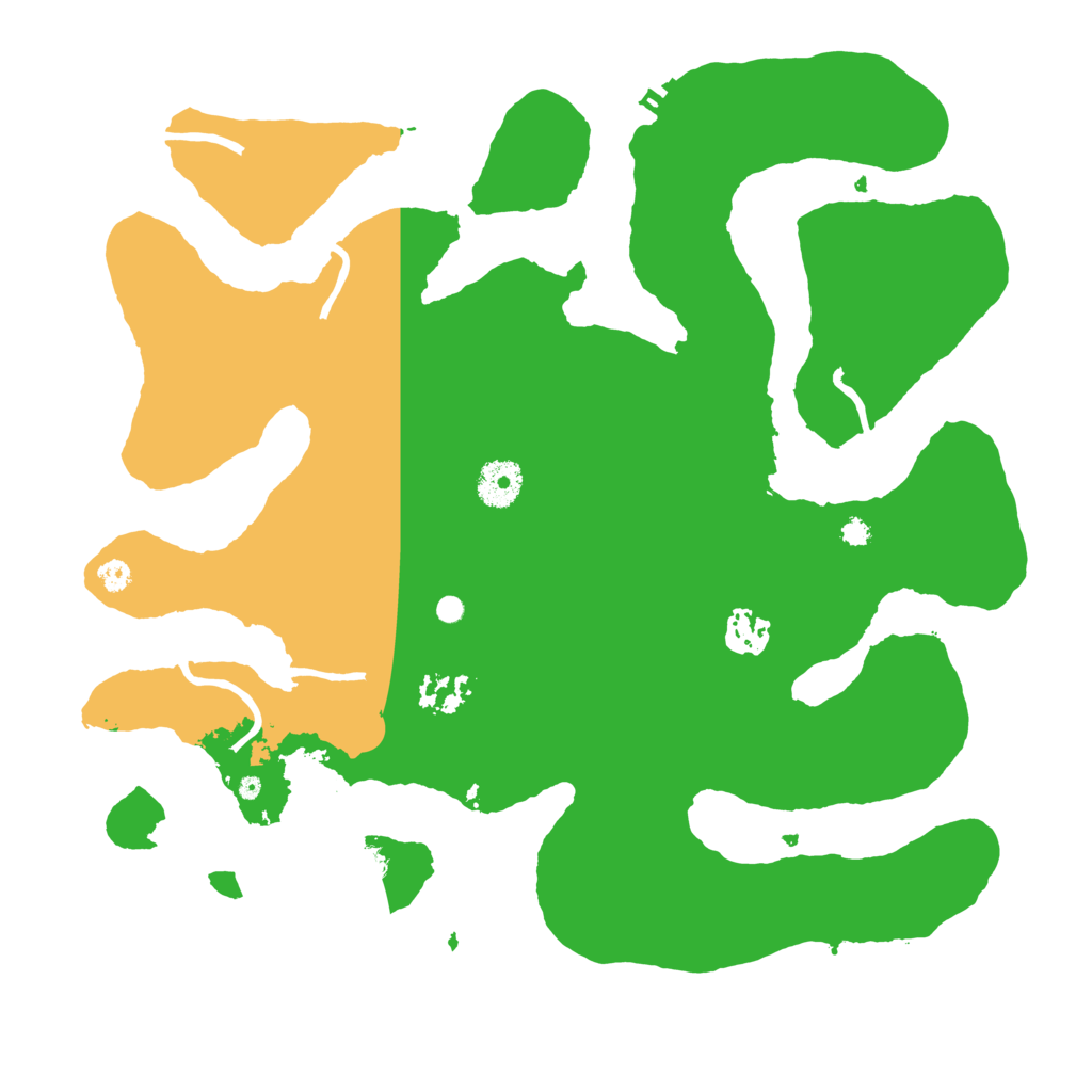 Biome Rust Map: Procedural Map, Size: 3550, Seed: 612141