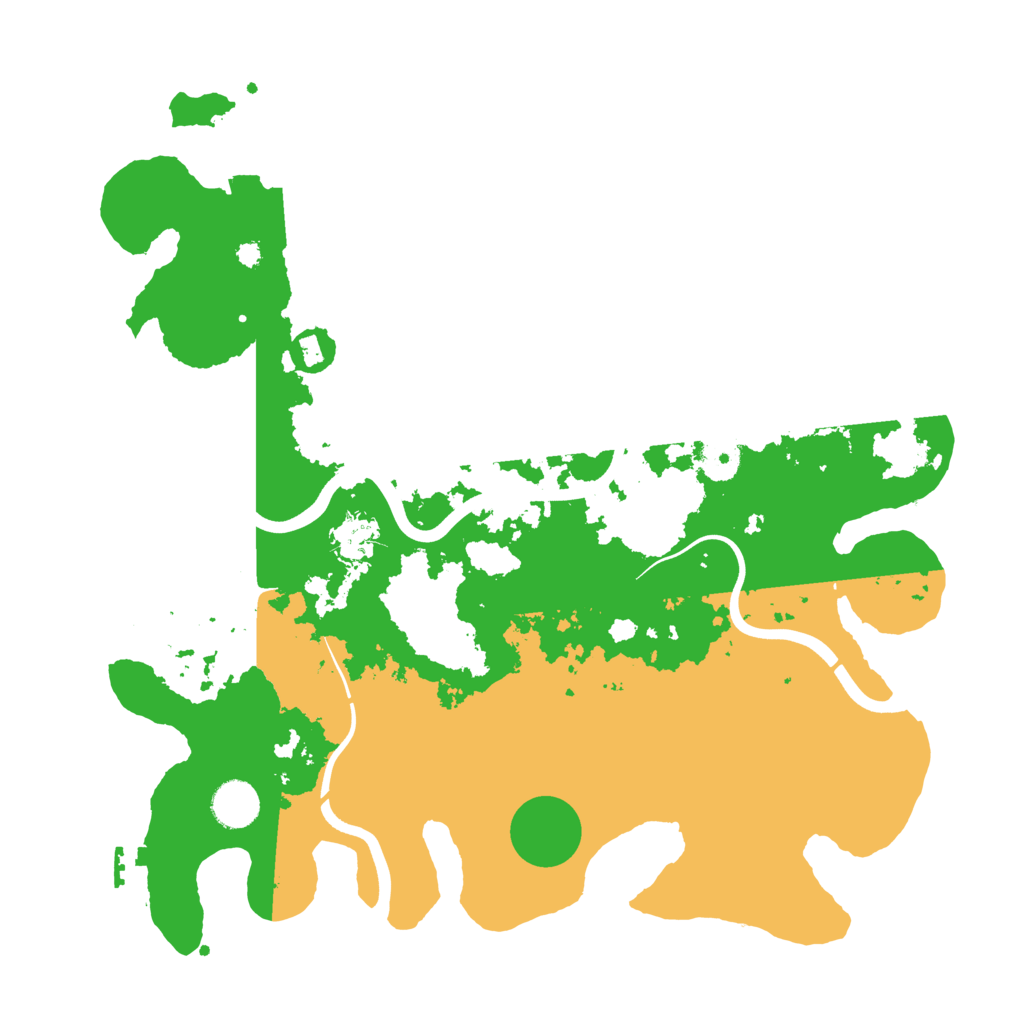 Biome Rust Map: Procedural Map, Size: 3800, Seed: 567192