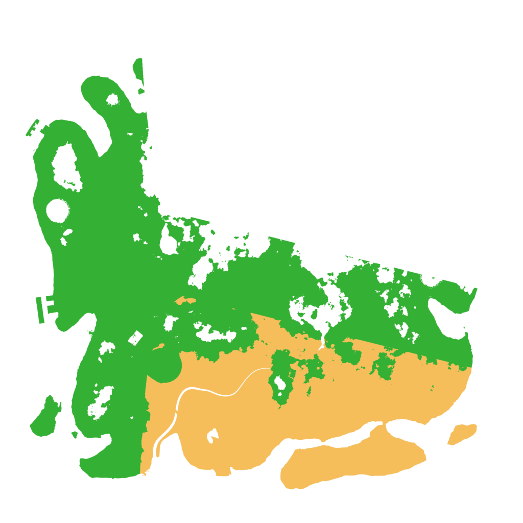 Biome Rust Map: Procedural Map, Size: 4000, Seed: 308845