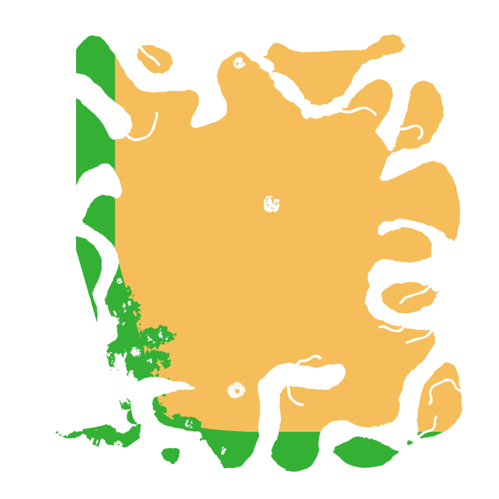 Biome Rust Map: Procedural Map, Size: 4500, Seed: 16122021