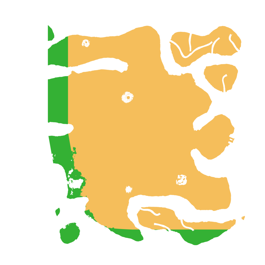 Biome Rust Map: Procedural Map, Size: 3550, Seed: 704389