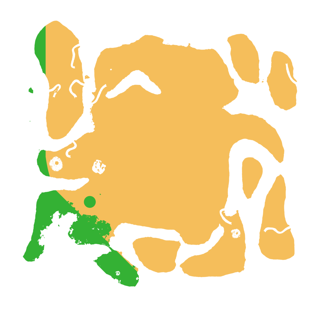 Biome Rust Map: Procedural Map, Size: 3500, Seed: 1898520766