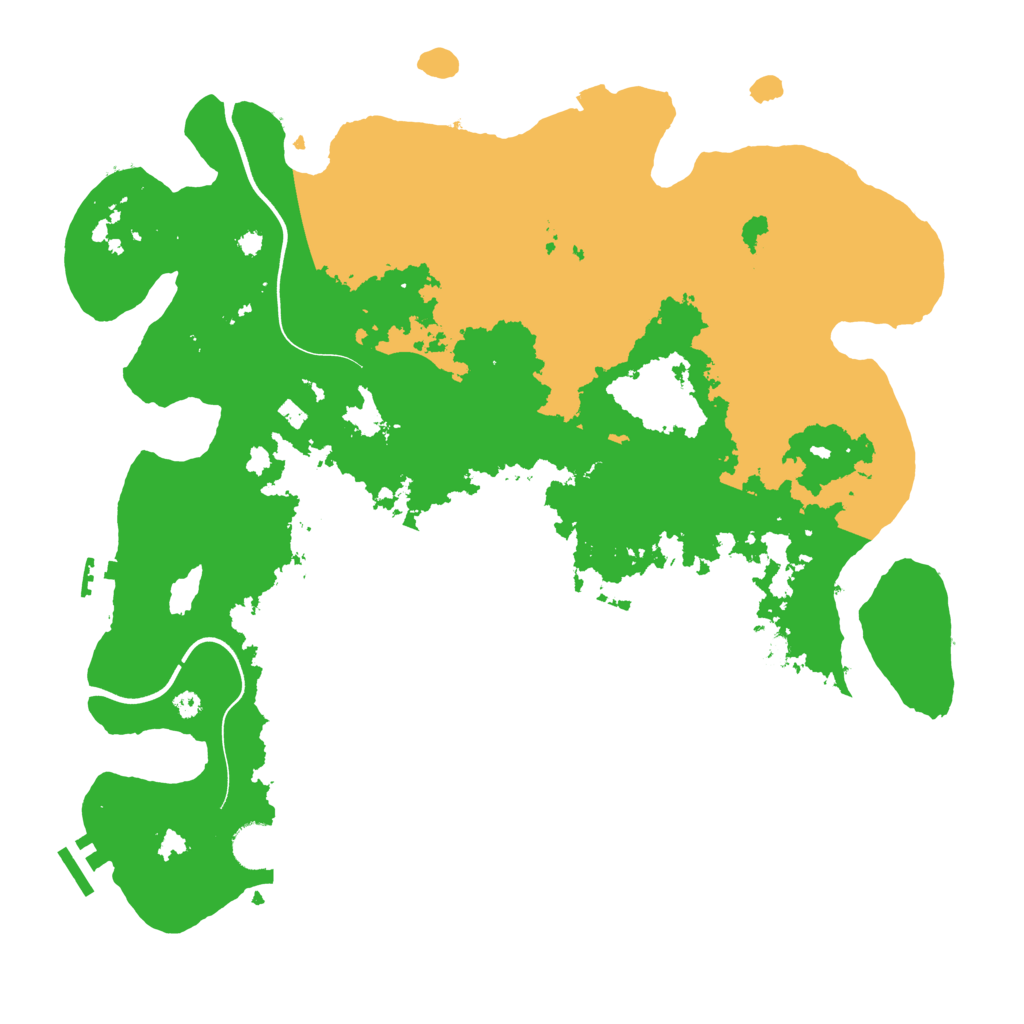 Biome Rust Map: Procedural Map, Size: 3900, Seed: 1480704261