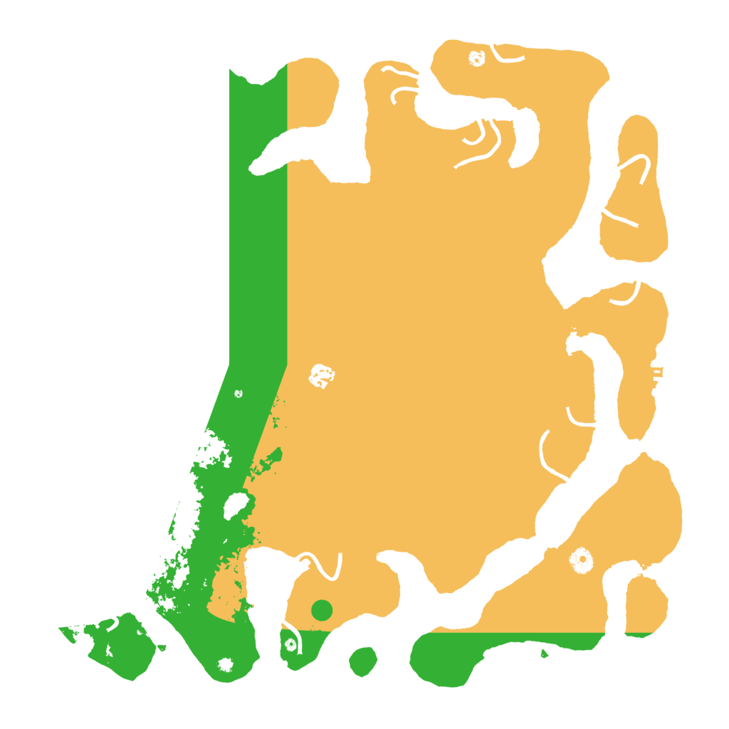Biome Rust Map: Procedural Map, Size: 4500, Seed: 1276437582
