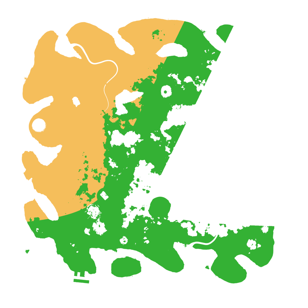 Biome Rust Map: Procedural Map, Size: 4000, Seed: 121621