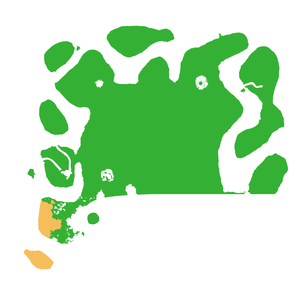 Biome Rust Map: Procedural Map, Size: 3500, Seed: 478971127