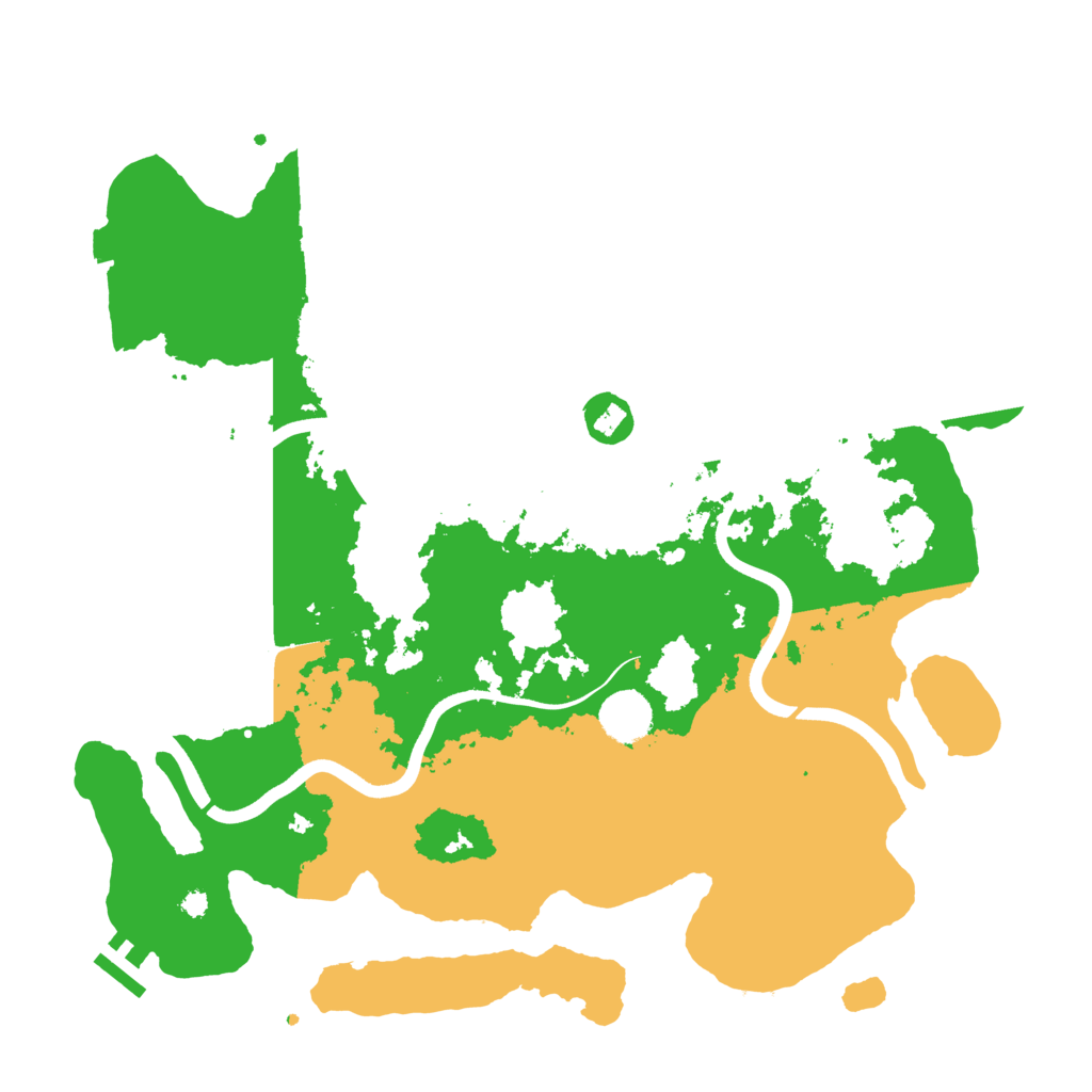 Biome Rust Map: Procedural Map, Size: 3750, Seed: 412004