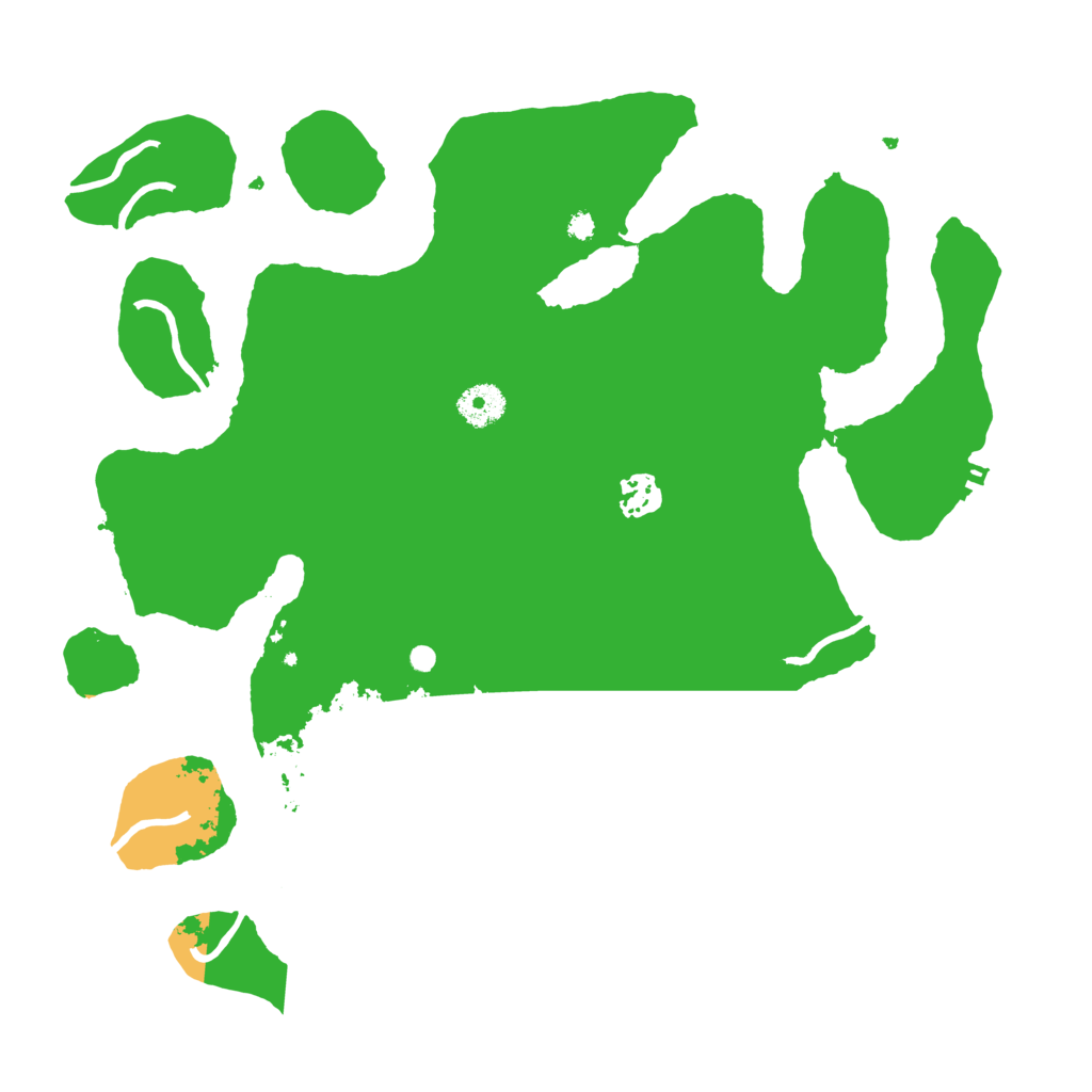 Biome Rust Map: Procedural Map, Size: 3700, Seed: 1946061468