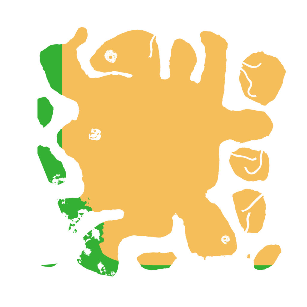 Biome Rust Map: Procedural Map, Size: 3700, Seed: 424241224