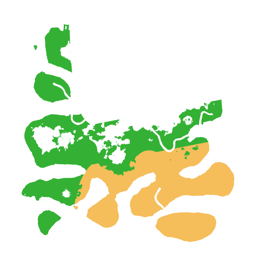 Biome Rust Map: Procedural Map, Size: 3000, Seed: 244902