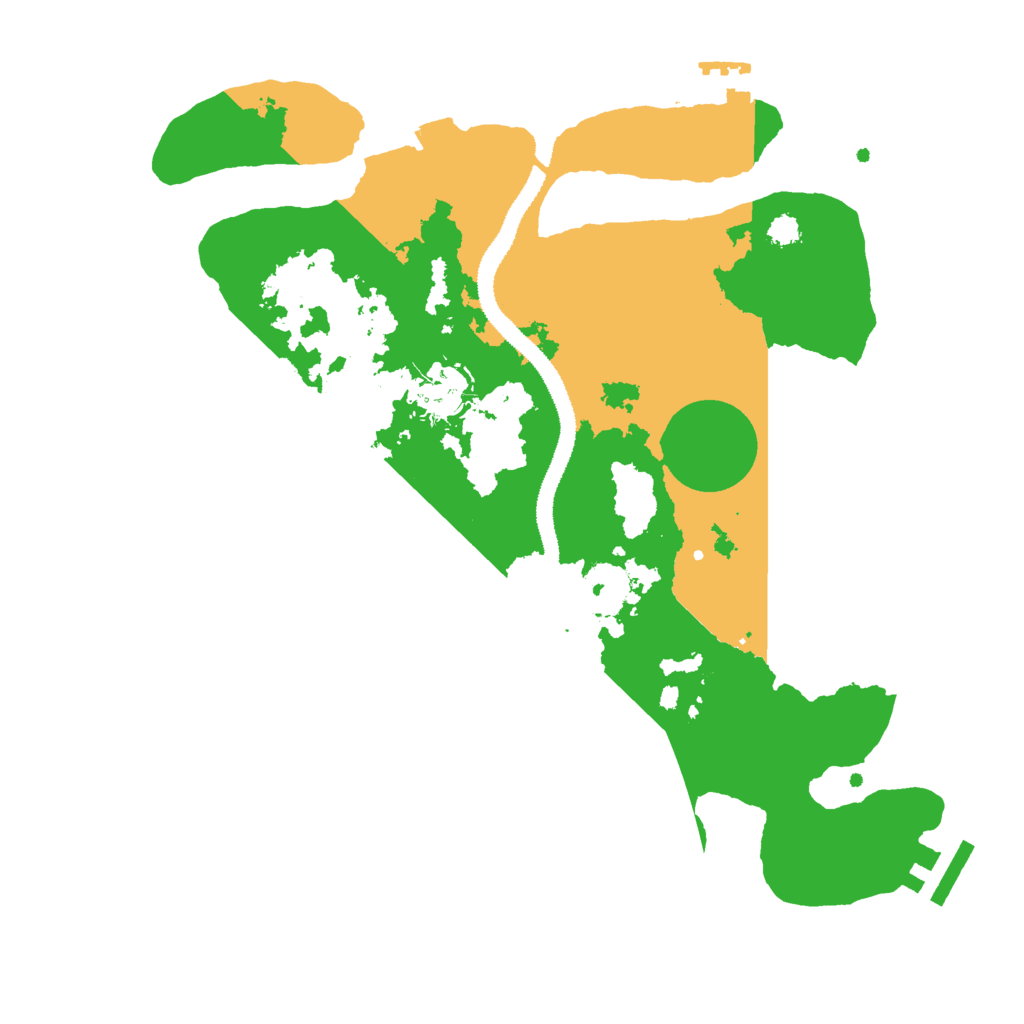 Biome Rust Map: Procedural Map, Size: 3000, Seed: 1510946734