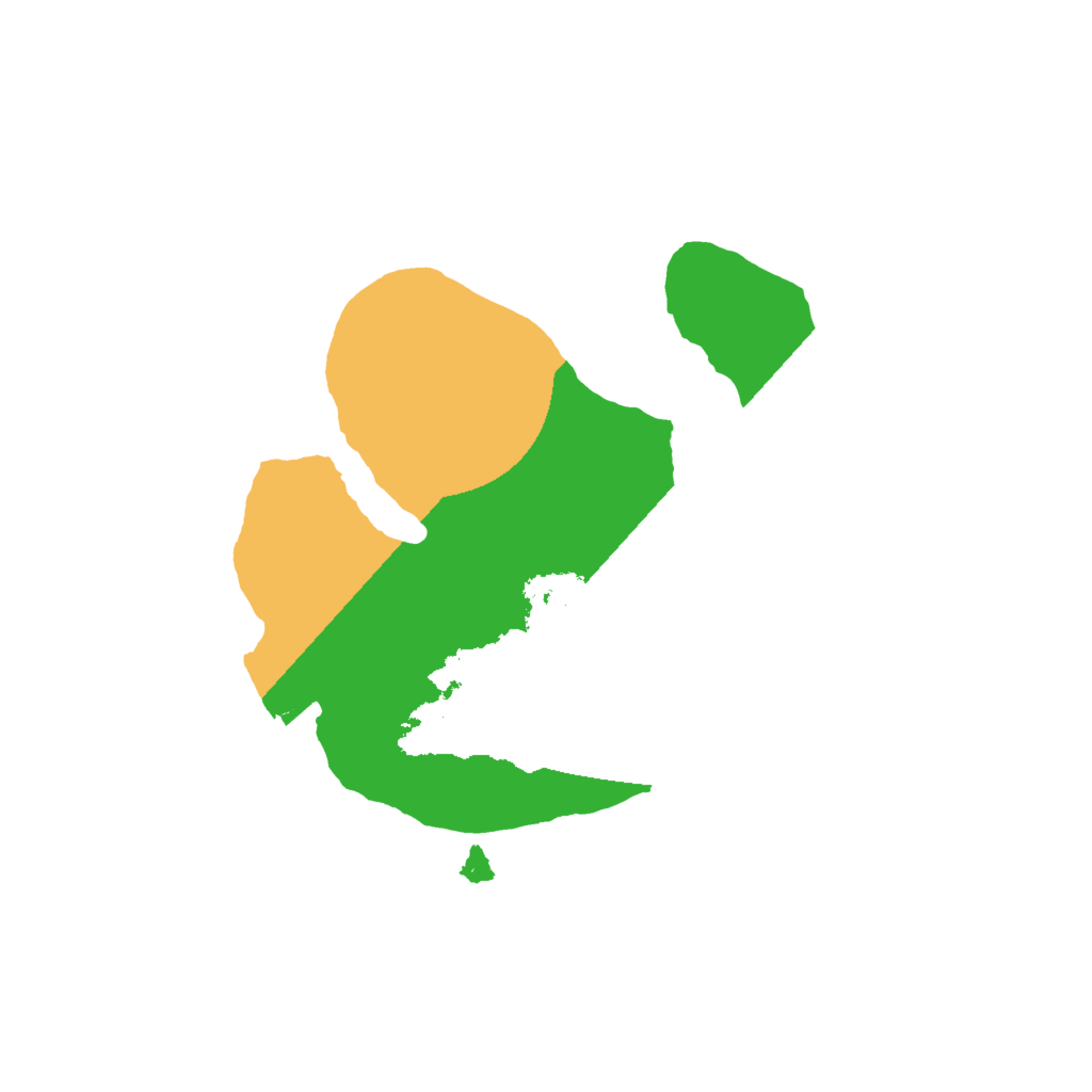 Biome Rust Map: Procedural Map, Size: 1575, Seed: 558627548