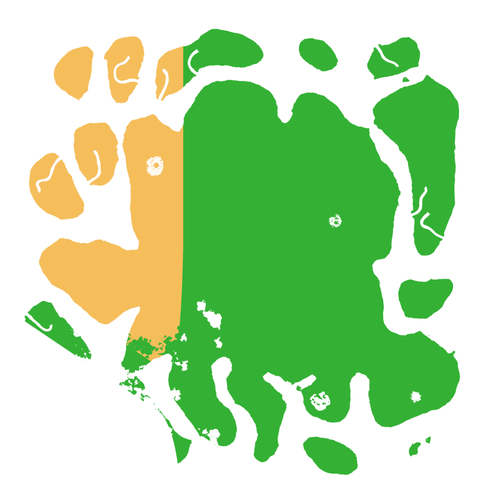 Biome Rust Map: Procedural Map, Size: 4000, Seed: 12252021