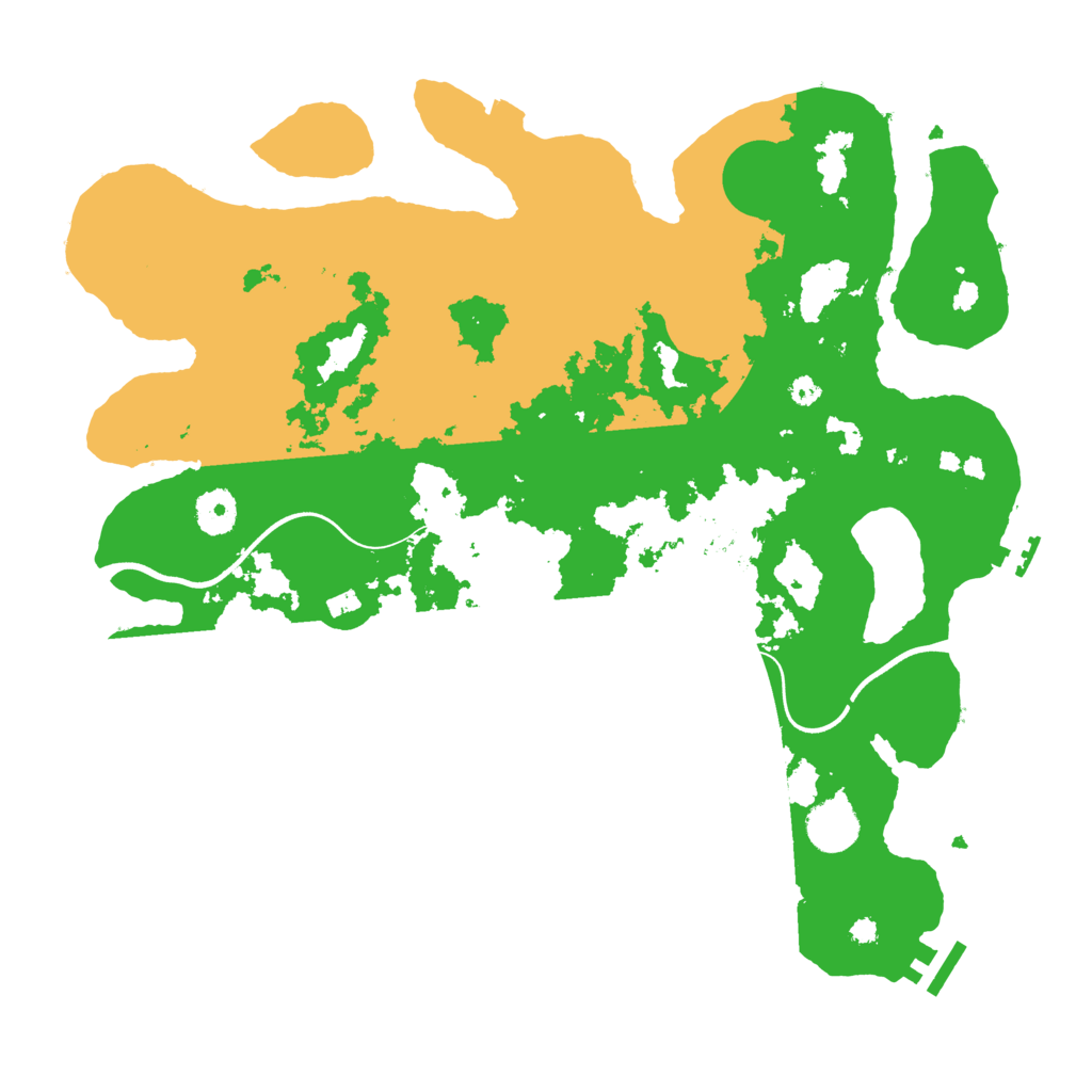 Biome Rust Map: Procedural Map, Size: 3750, Seed: 2947