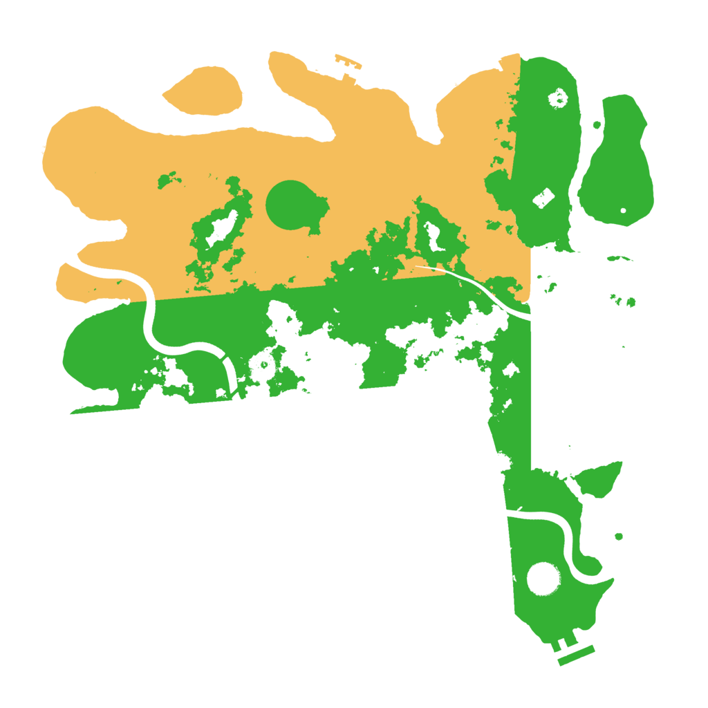 Biome Rust Map: Procedural Map, Size: 3750, Seed: 2947