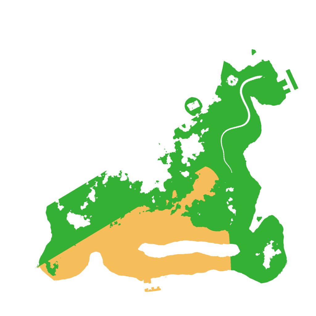 Biome Rust Map: Procedural Map, Size: 3000, Seed: 94271074