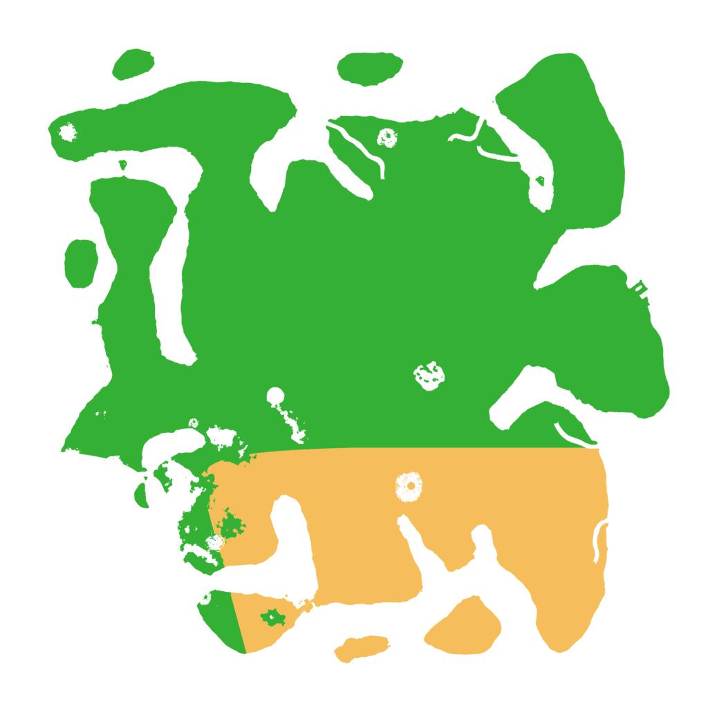 Biome Rust Map: Procedural Map, Size: 3700, Seed: 402852058