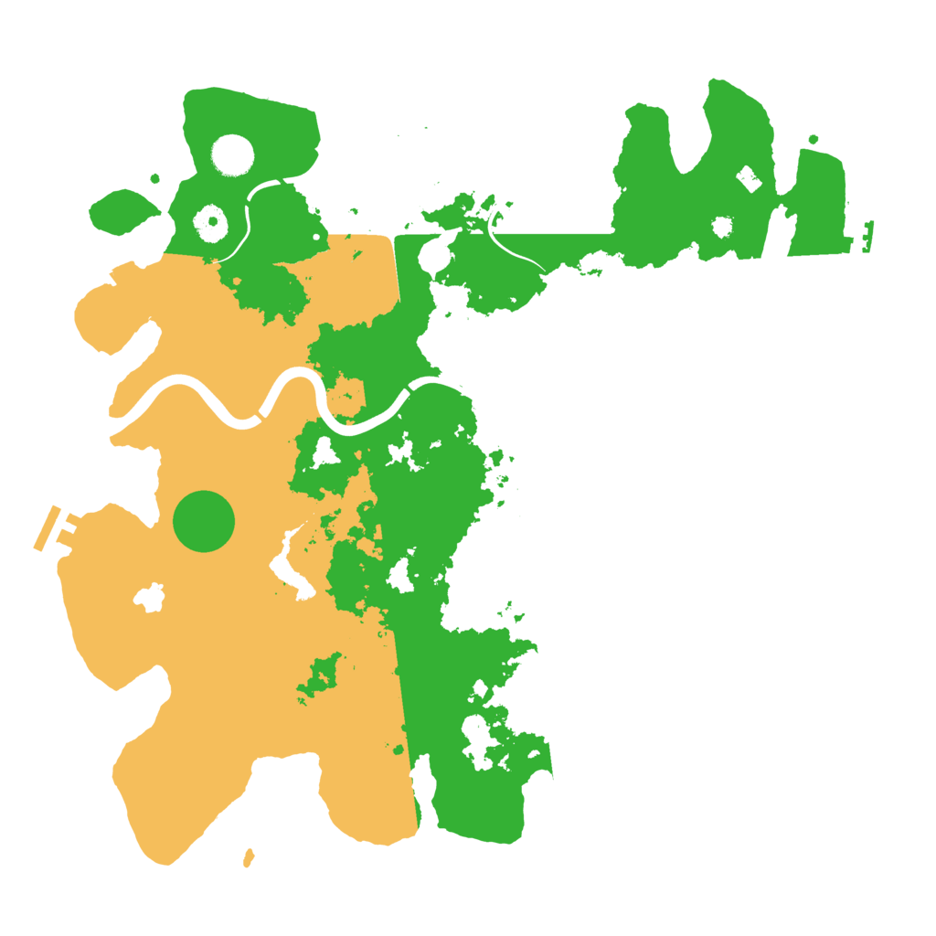 Biome Rust Map: Procedural Map, Size: 4000, Seed: 85216