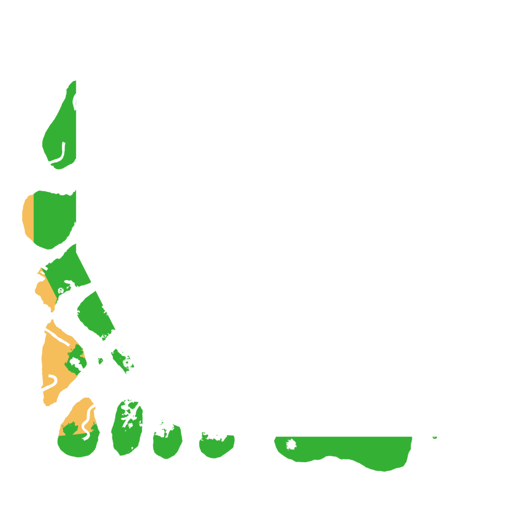 Biome Rust Map: Procedural Map, Size: 4300, Seed: 515524911