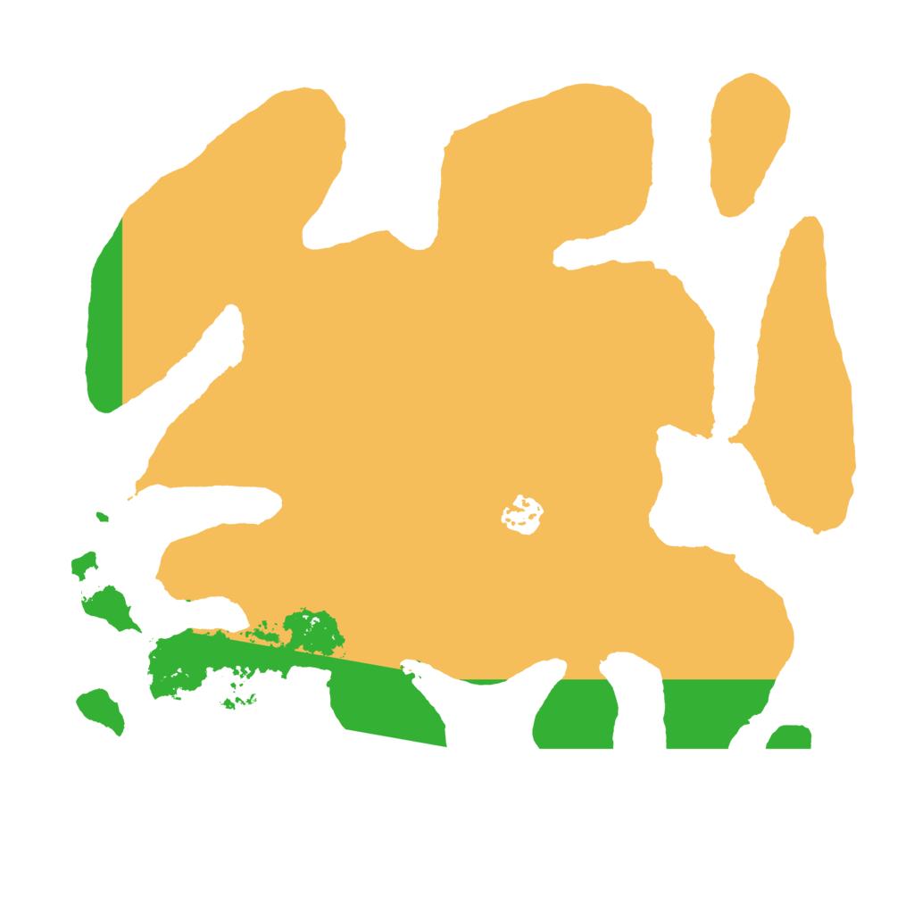 Biome Rust Map: Barren, Size: 3500, Seed: 901