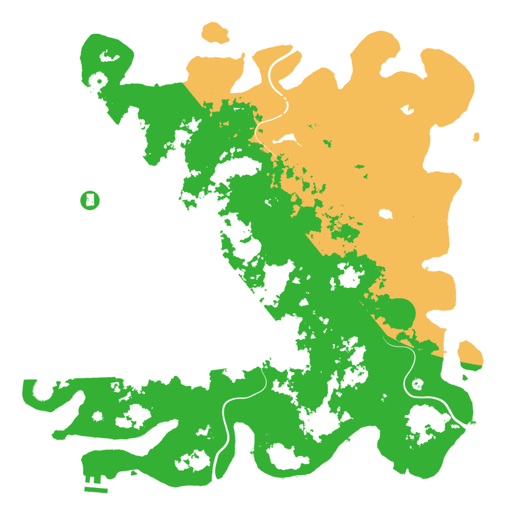 Biome Rust Map: Procedural Map, Size: 4500, Seed: 7879368