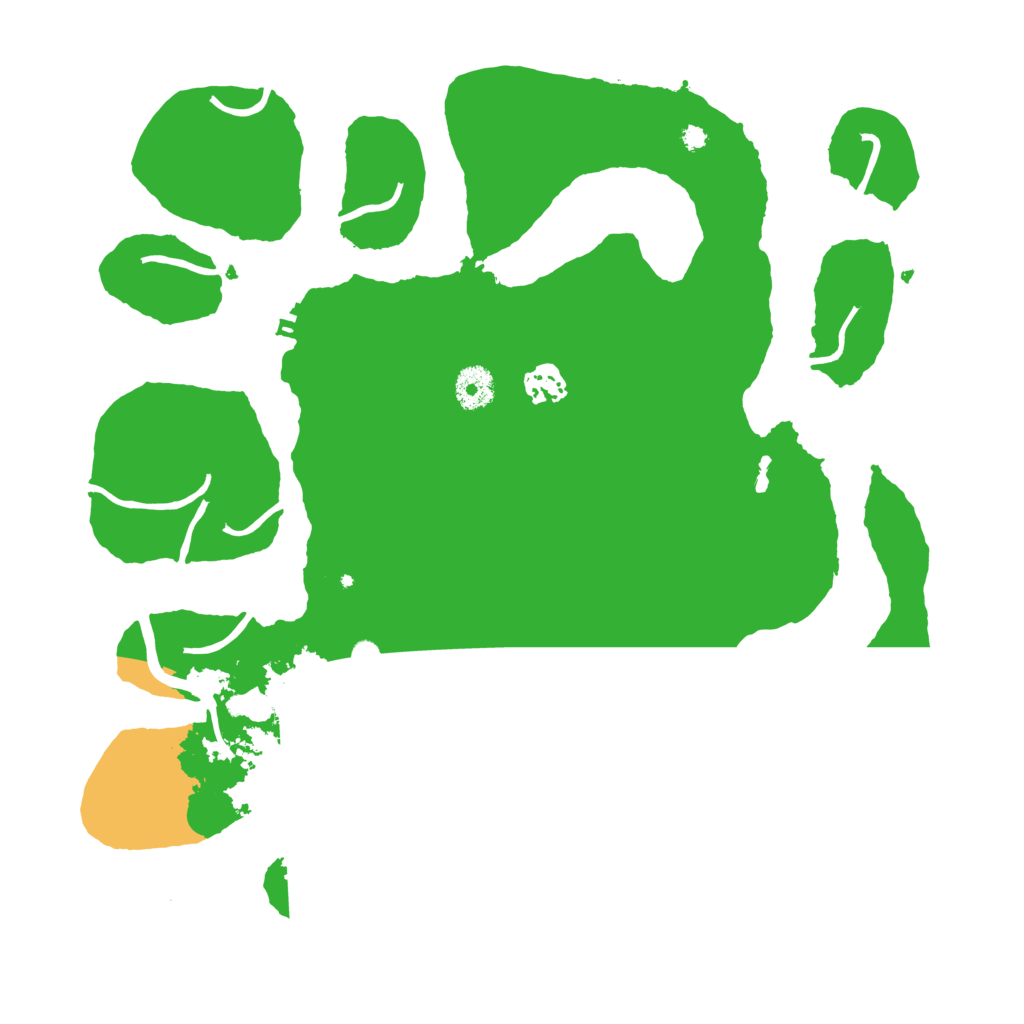 Biome Rust Map: Procedural Map, Size: 3700, Seed: 138254562