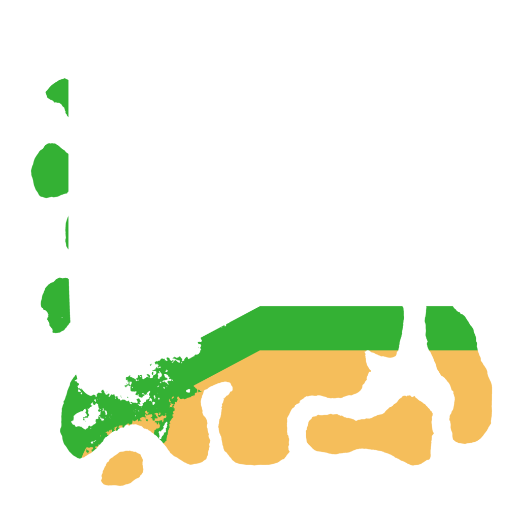 Biome Rust Map: Barren, Size: 4000, Seed: 24517