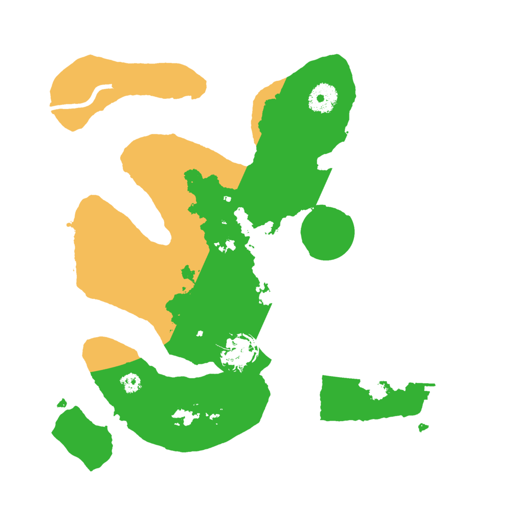 Biome Rust Map: Procedural Map, Size: 2750, Seed: 25