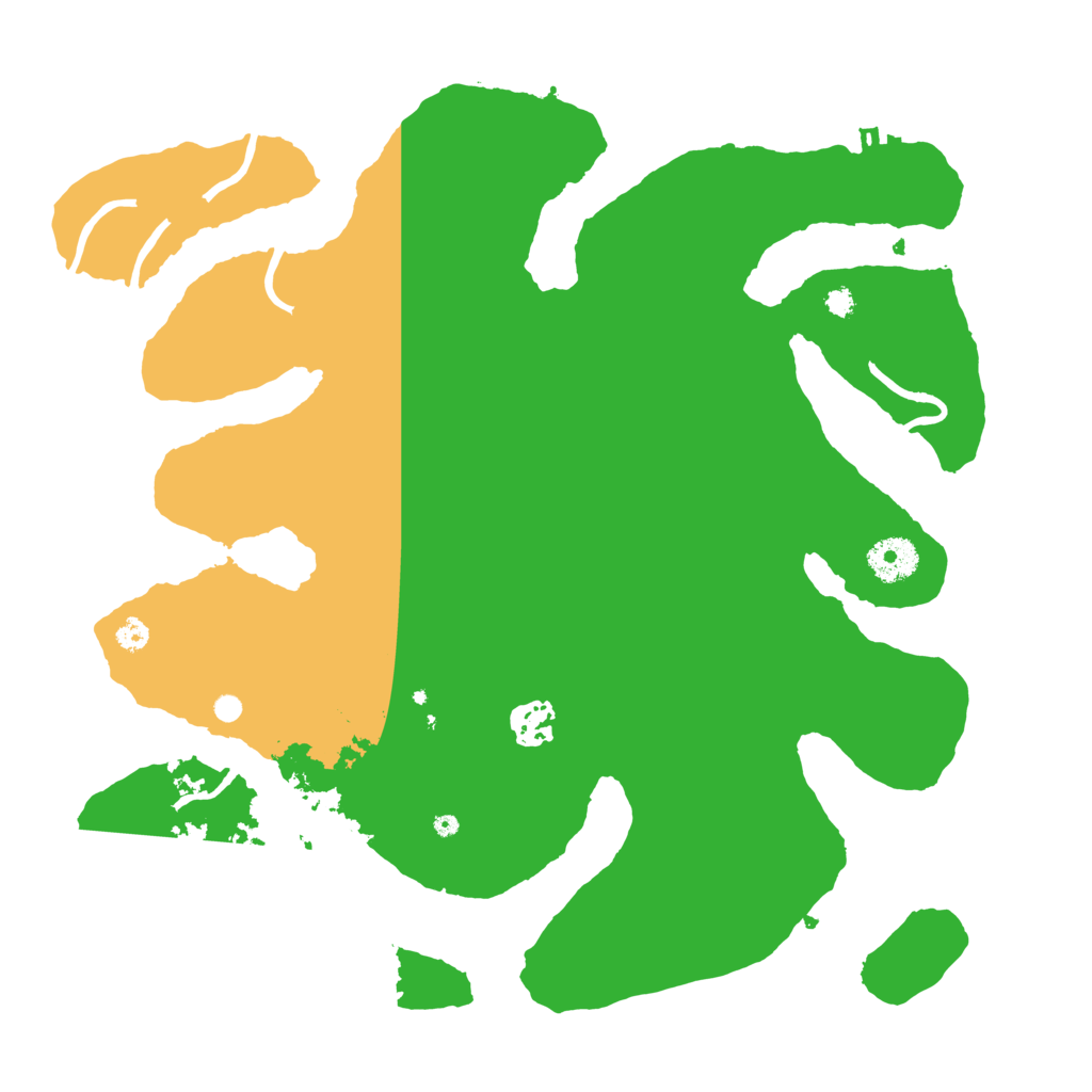 Biome Rust Map: Procedural Map, Size: 3500, Seed: 2127489395